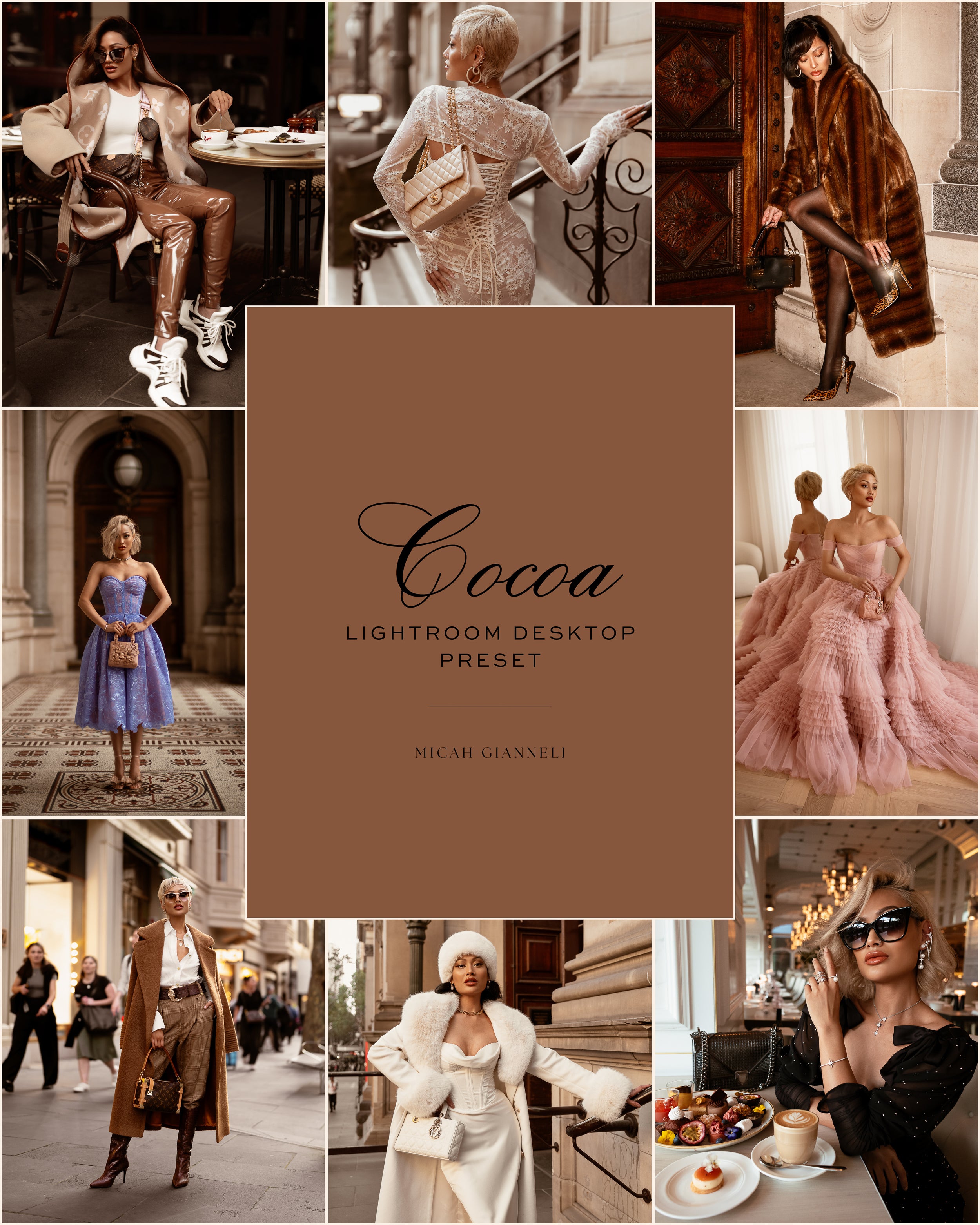 Cocoa Lightroom Preset — Desktop